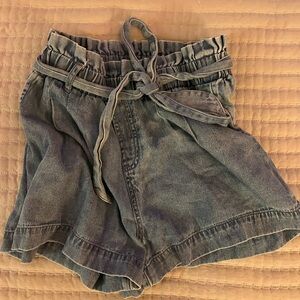 Denim Blue Women's Shorts